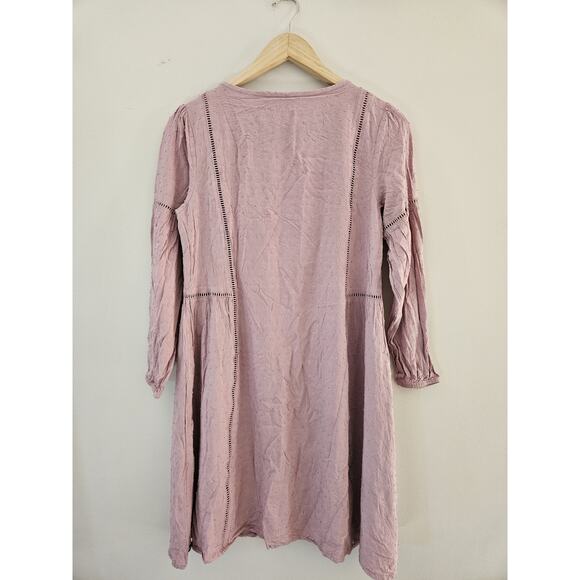 Womens Matilda Jane Casual Dress, Mauve Color, Size M - Picture 4 of 5